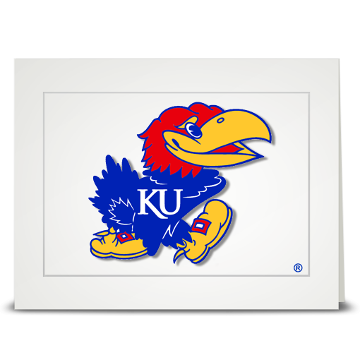 BOX set of the Evolution of the Jayhawk – folded cards (box of 7)