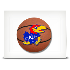 KU Jayhawk, Basketball – folded card
